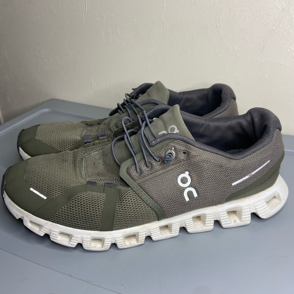 On Running Men's Green Athletic Shoes